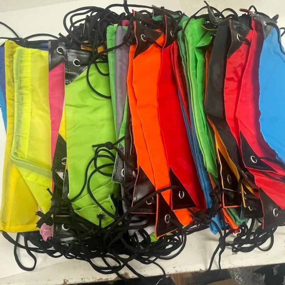 Homeschool Project for Sale 39 Draw‎ String Backs Packs with Iron Ons